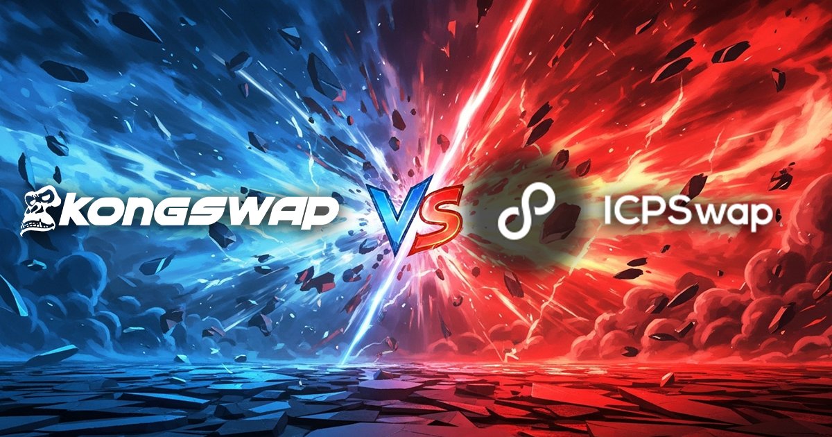 Comparing ICP DEXes: KongSwap vs. ICPSwap vs. Sonic vs. ICDex
